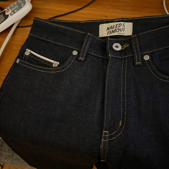 Naked & Famous Women's - High Skinny - Nightshade Stretch Selvedge - 27" Waist - Picture 1 of 4